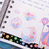 Vinyl Sticker Sheet - Glass Planets
