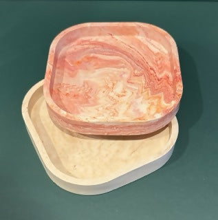 Square Trinket Tray (Rounded Edges)