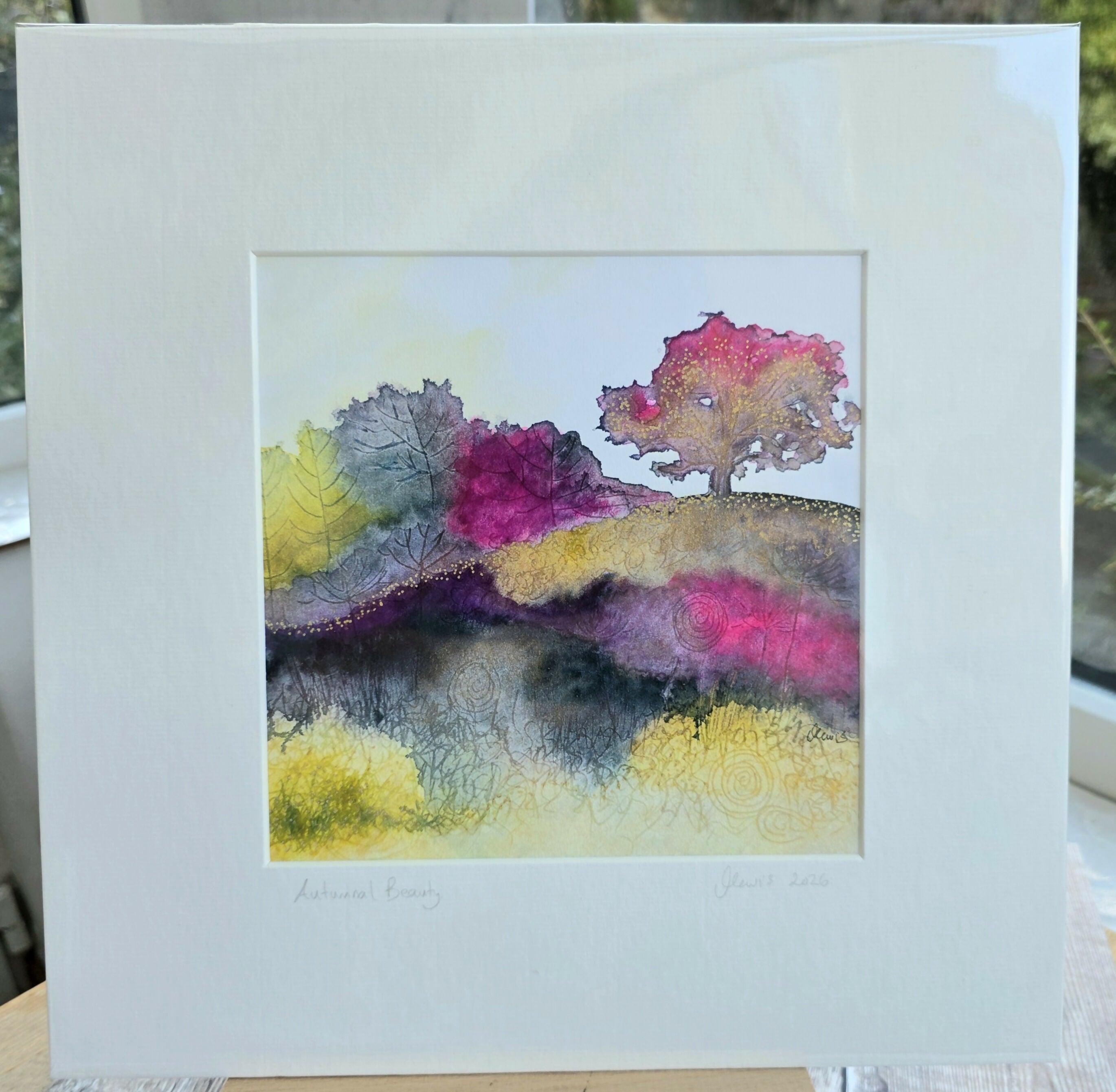 'Autumnal Beauty' - Hand Finished Print