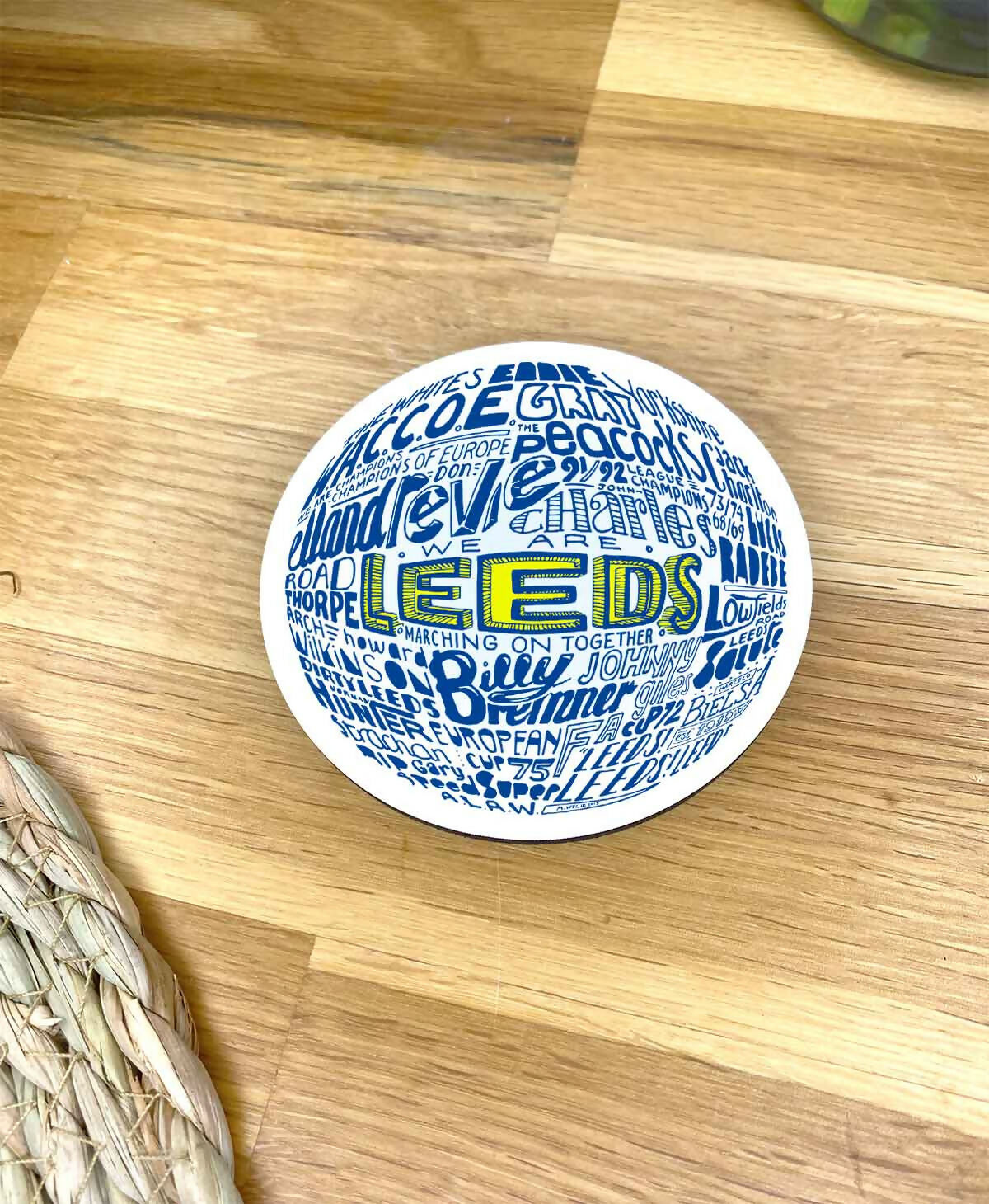 Leeds United Coaster