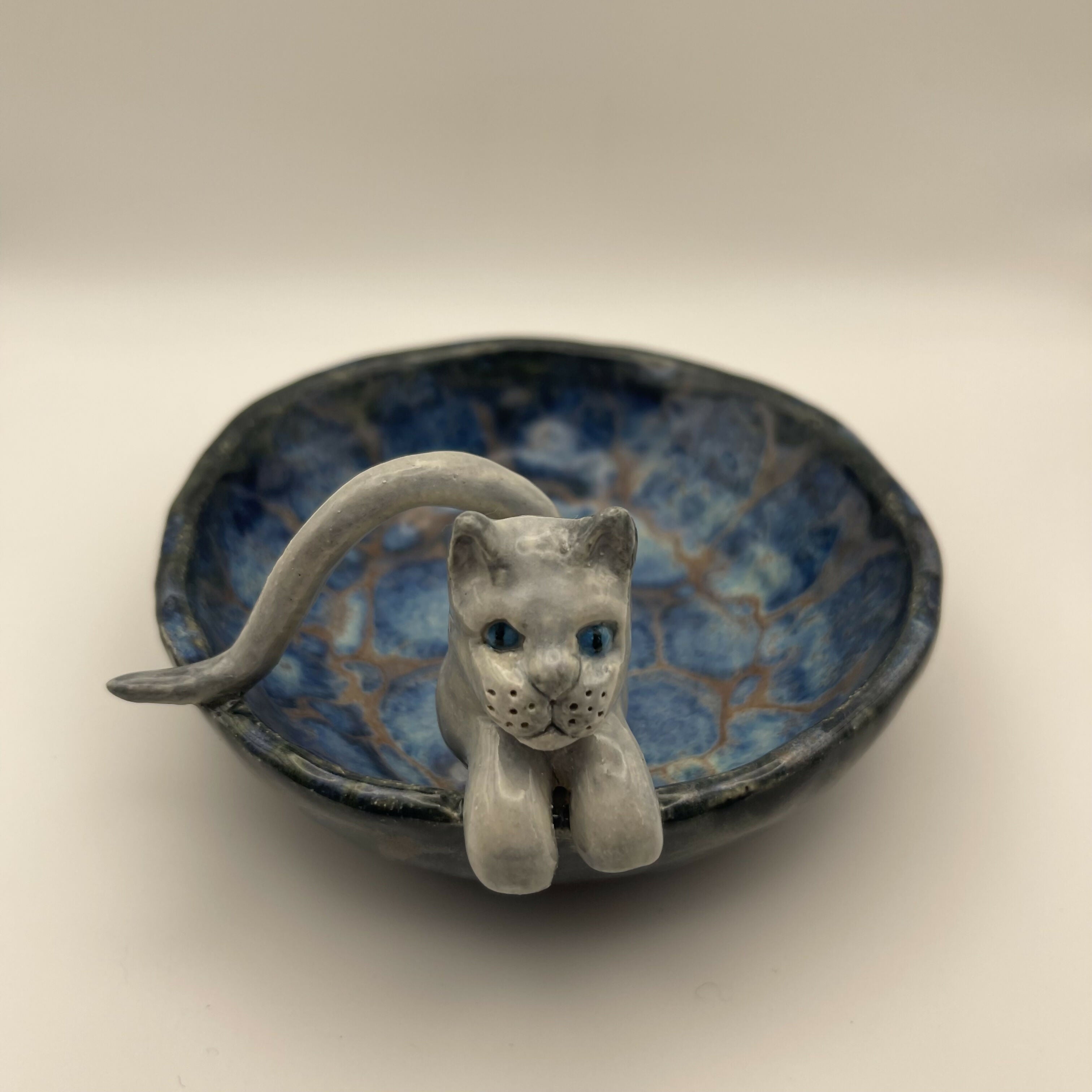 Watchful Cat Bowl