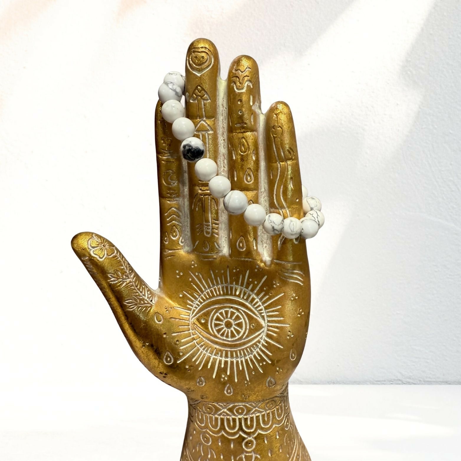 Howlite Crystal Bracelet