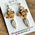 Autumn Polymer Clay Earrings, Dainty Handmade Dangles