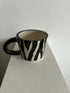 ZEBRA STRIPED SMALL MUG