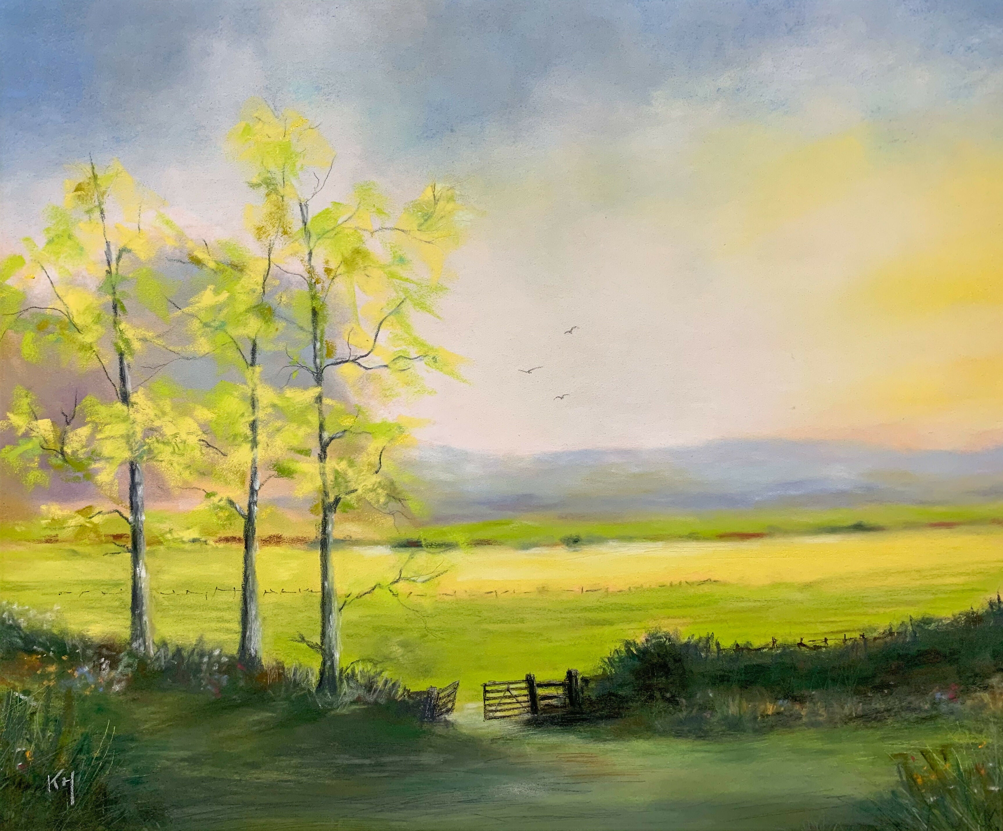 LANDSCAPE FRAMED PRINT 7x5in