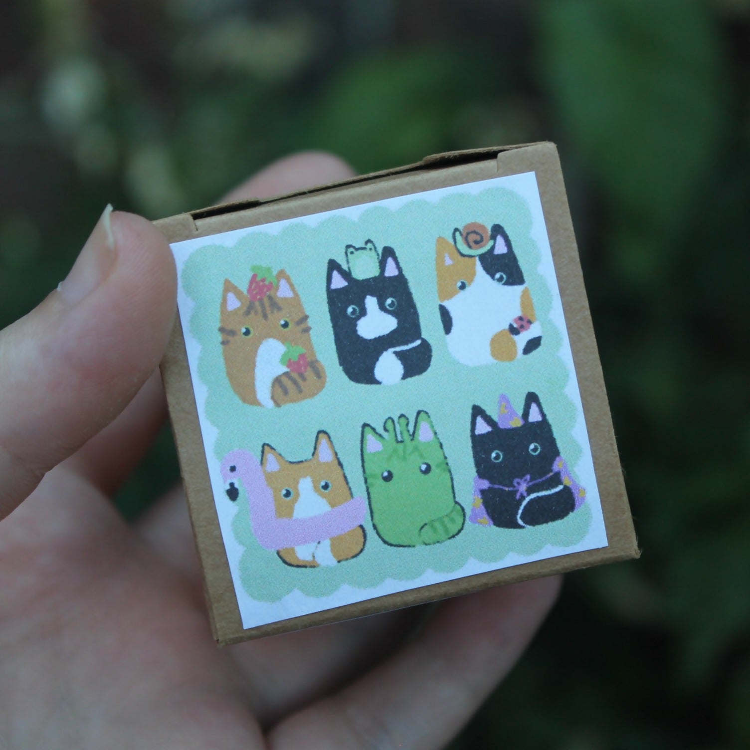 Handmade Polymer Clay Cat Blind Box