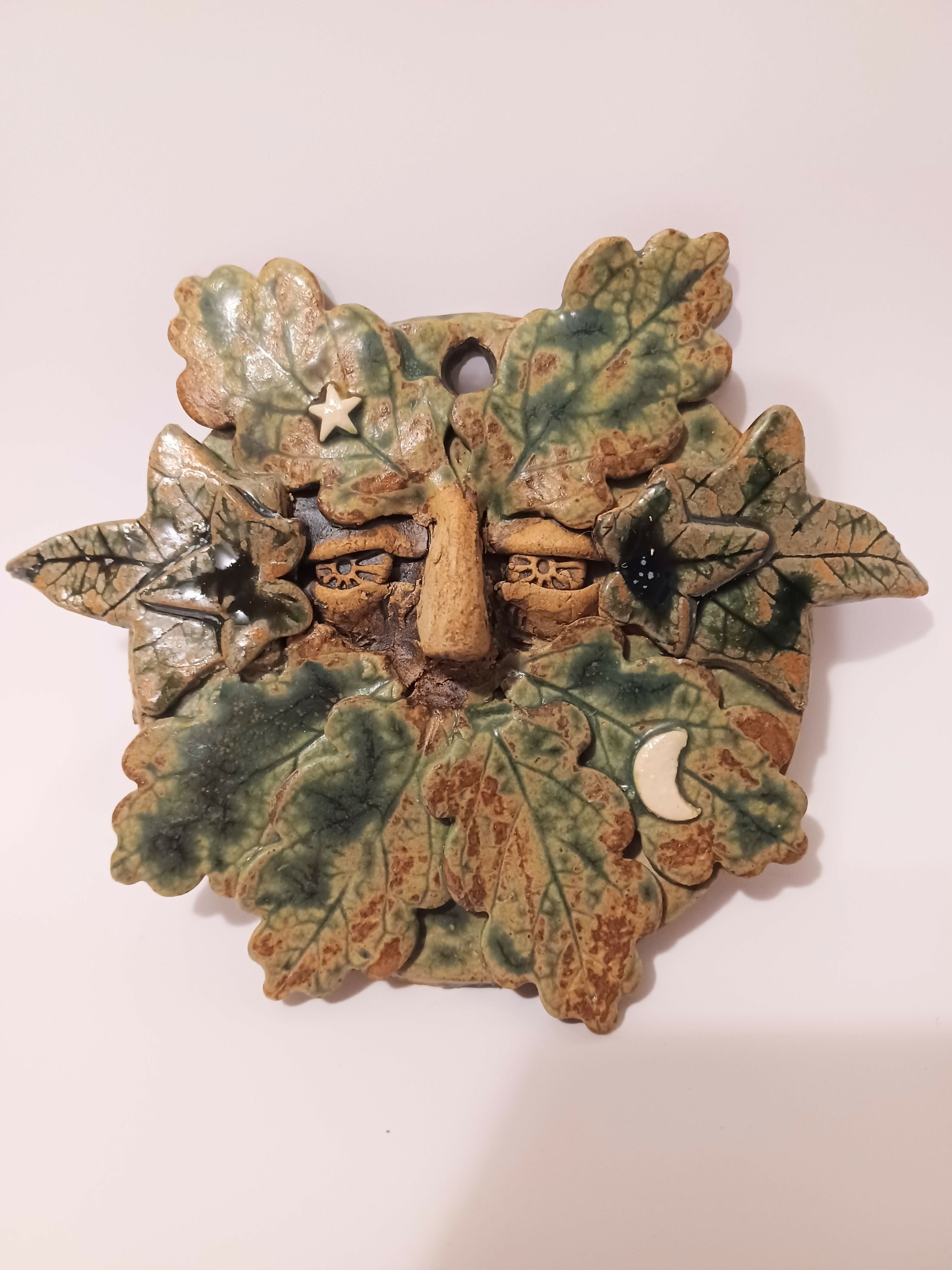 Small Greenman or Woman Plaque