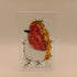 Fused Glass Robin Tealight
