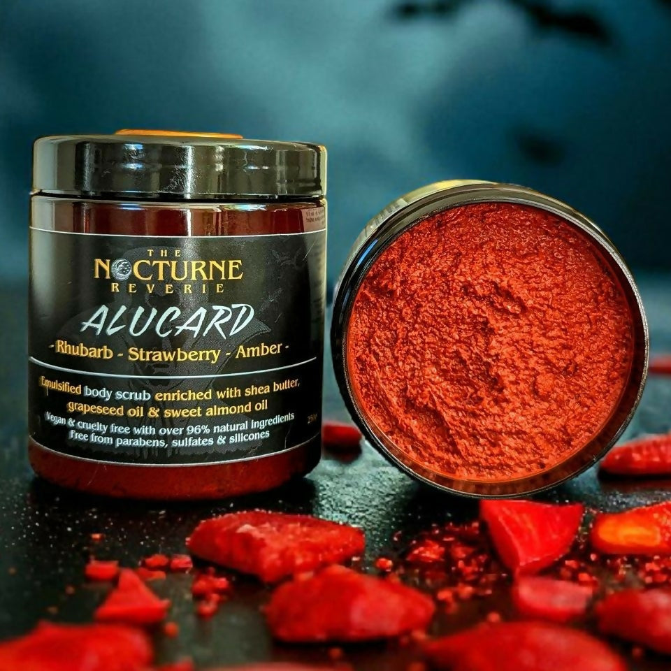 Rhubarb, Strawberry & Amber - Emulsified Sugar Body Scrub