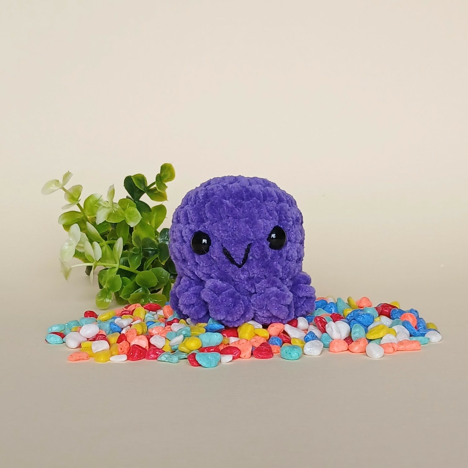 Baby Octopus | Bright and Colourful Handmade Toy | Art & Soul