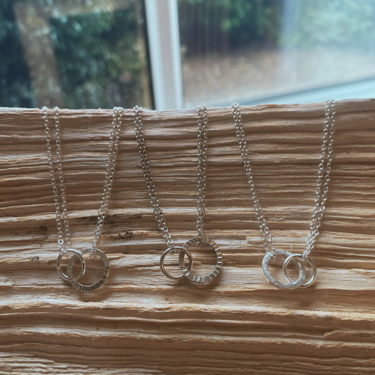 Sterling Silver Unity Circles Bracelet - various styles