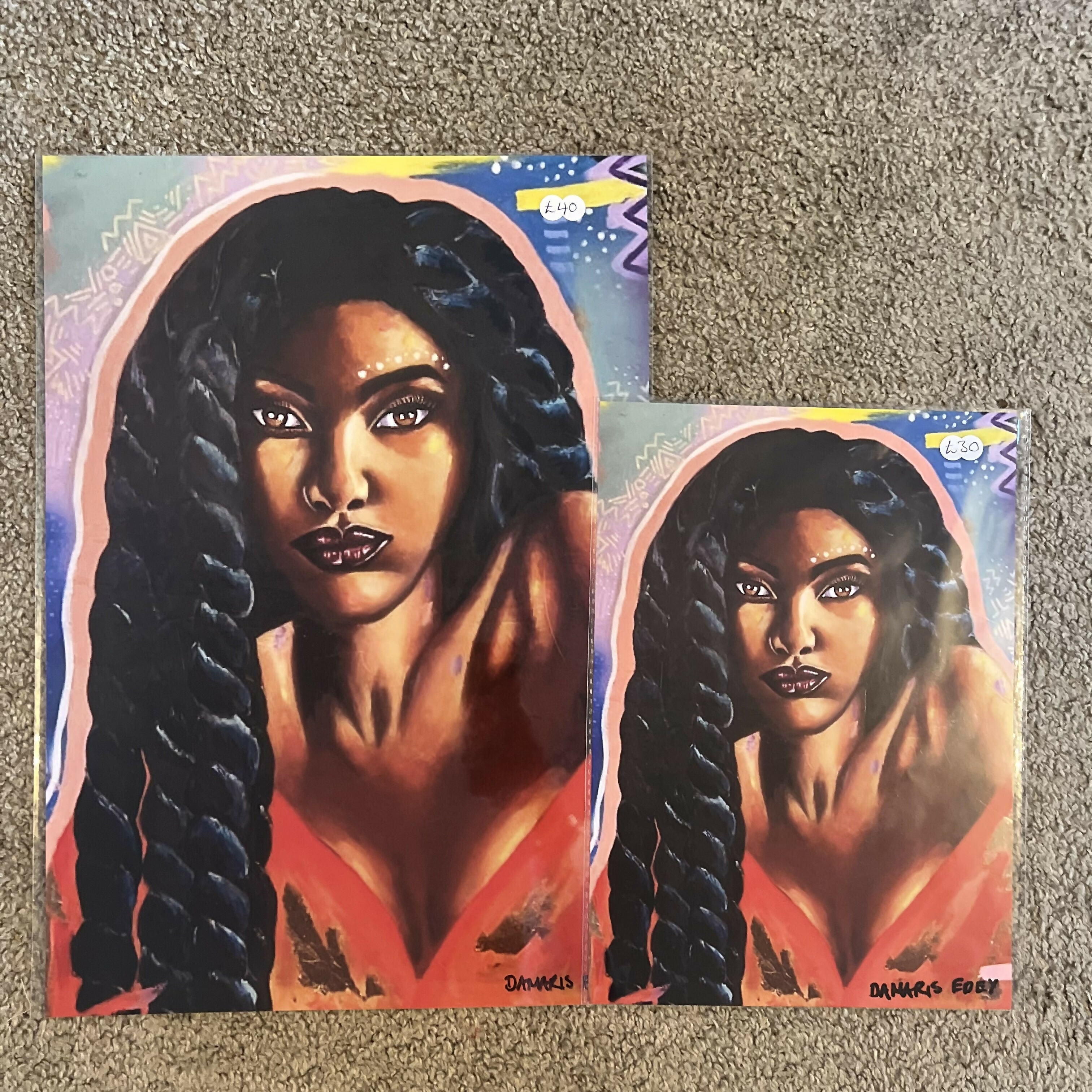 Through Her Eyes Art Print