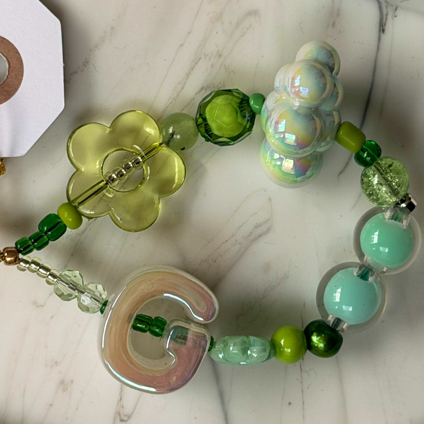 Fifi & Bo Mini Bag Charm Initial G