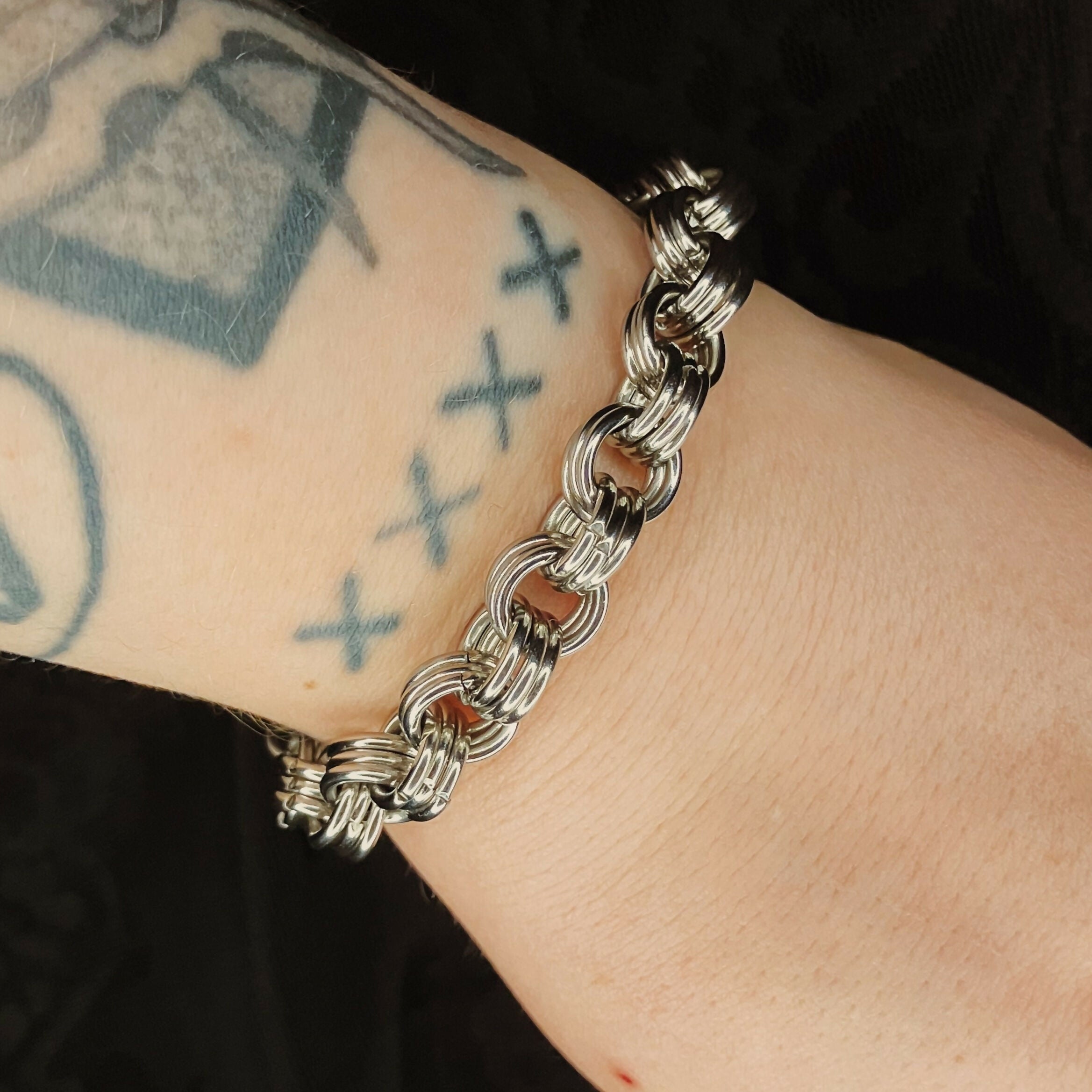 SHEFFIELD BRACELET - STAINLESS STEEL CHAINMAIL