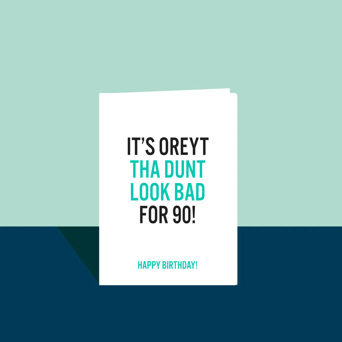 Yorkshire Saying Themed Age Cards