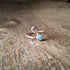 Handmade Adjustable Copper Moss AgateRing Size N