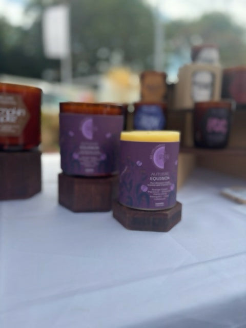Autumn Equinox - 100% Natural Essential Oil & Beeswax Pillar Candle