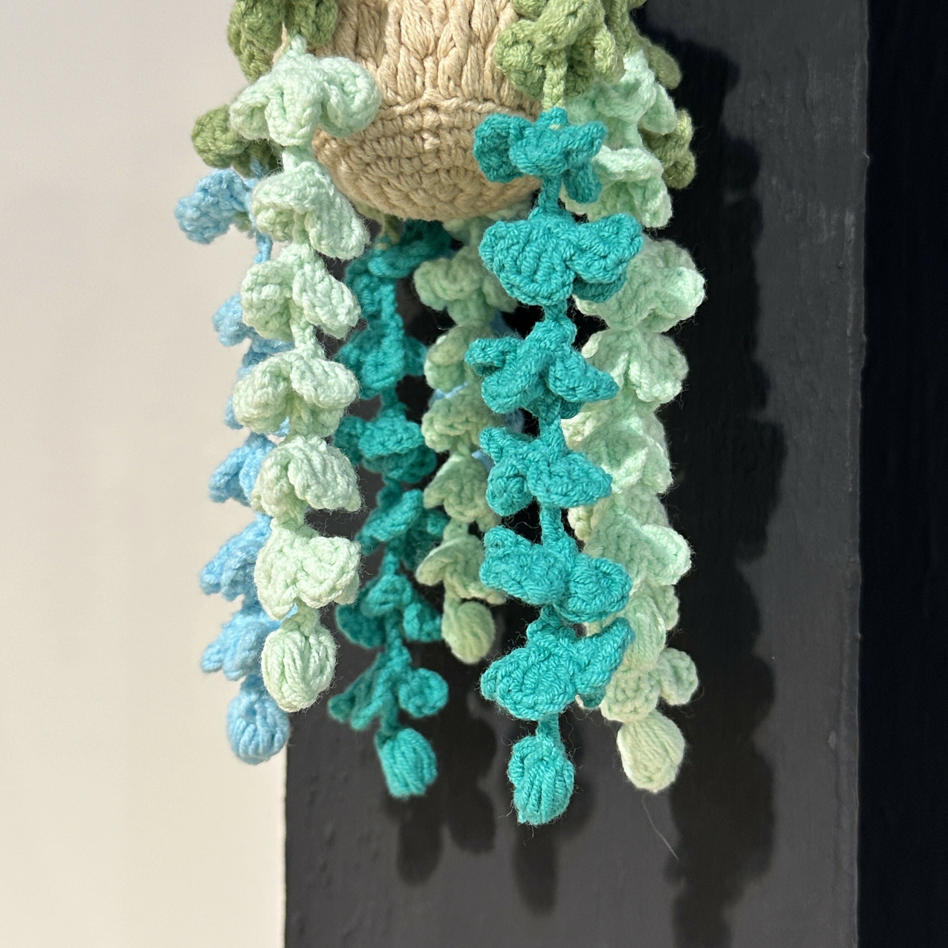 Hanging Crochet Plants