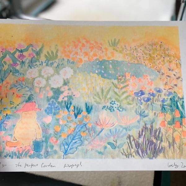 The Perfect Garden 2 Riso Print