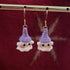 Micro Crochet Halloween Ghosts Drop and Dangle Earrings
