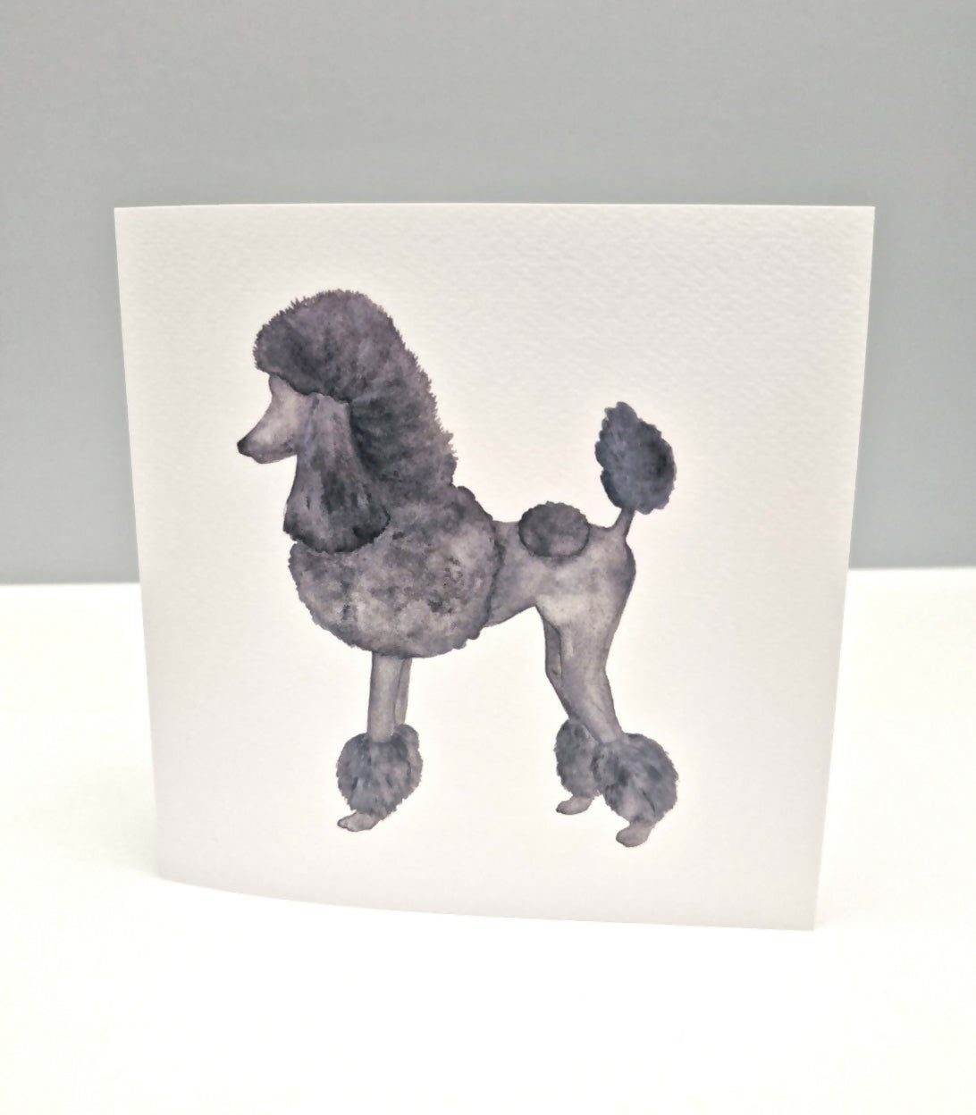 Poodle Greeting Card
