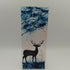 Fused Glass Silhouette Stag Tealight