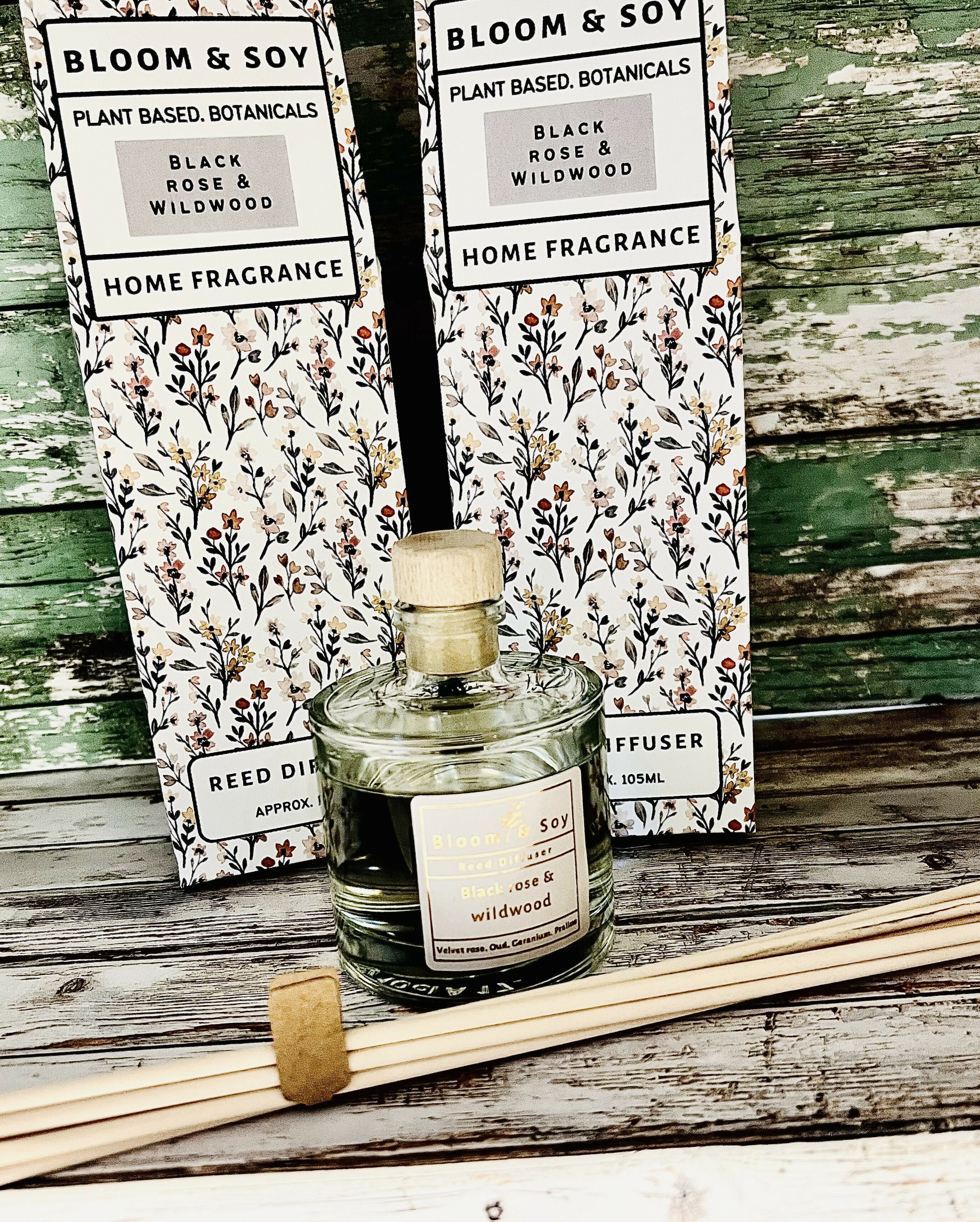 CLEAR GLASS REED DIFFUSER 100ML