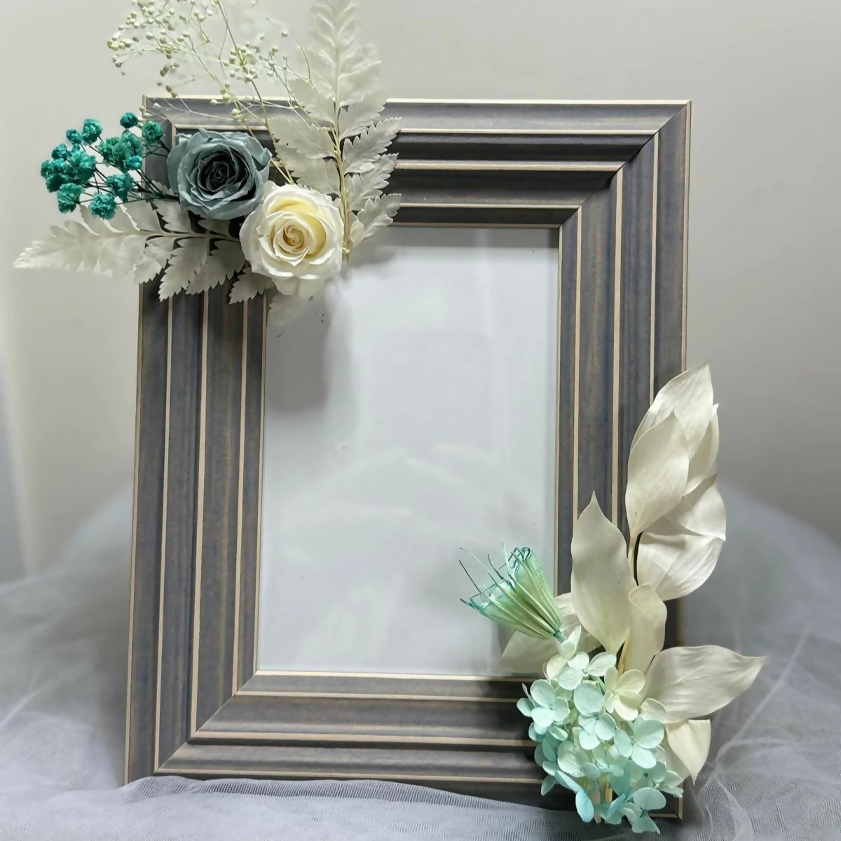 Preserved Flower Photo Frame