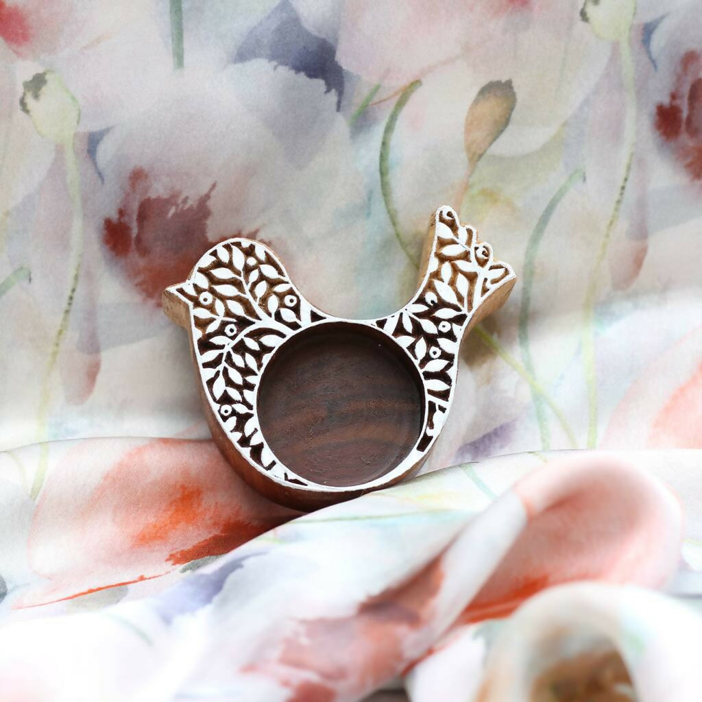 Tealight Holder | Unique Hand-Carved Design | Art & Soul