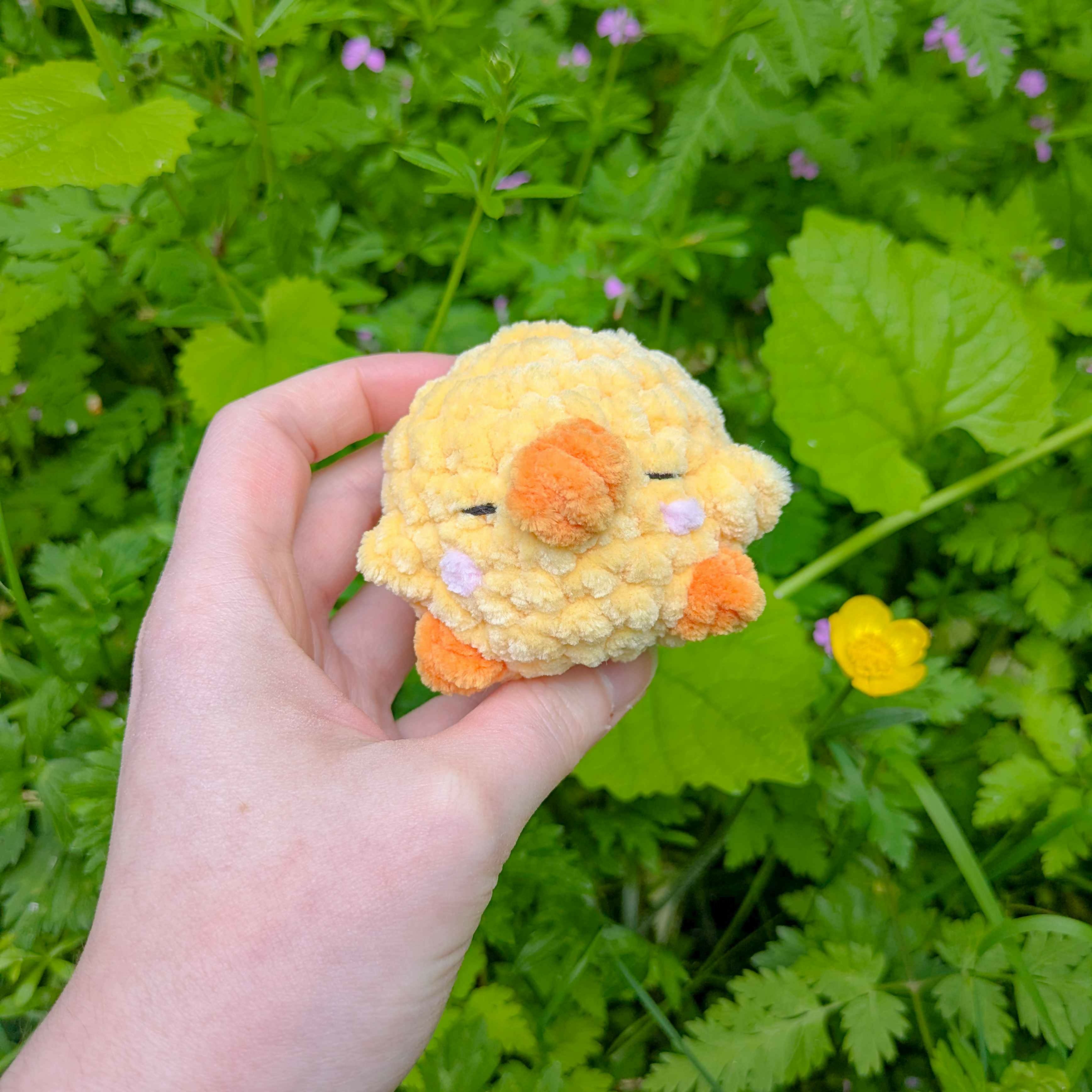 Chick Puff Pud - Crochet Plushie