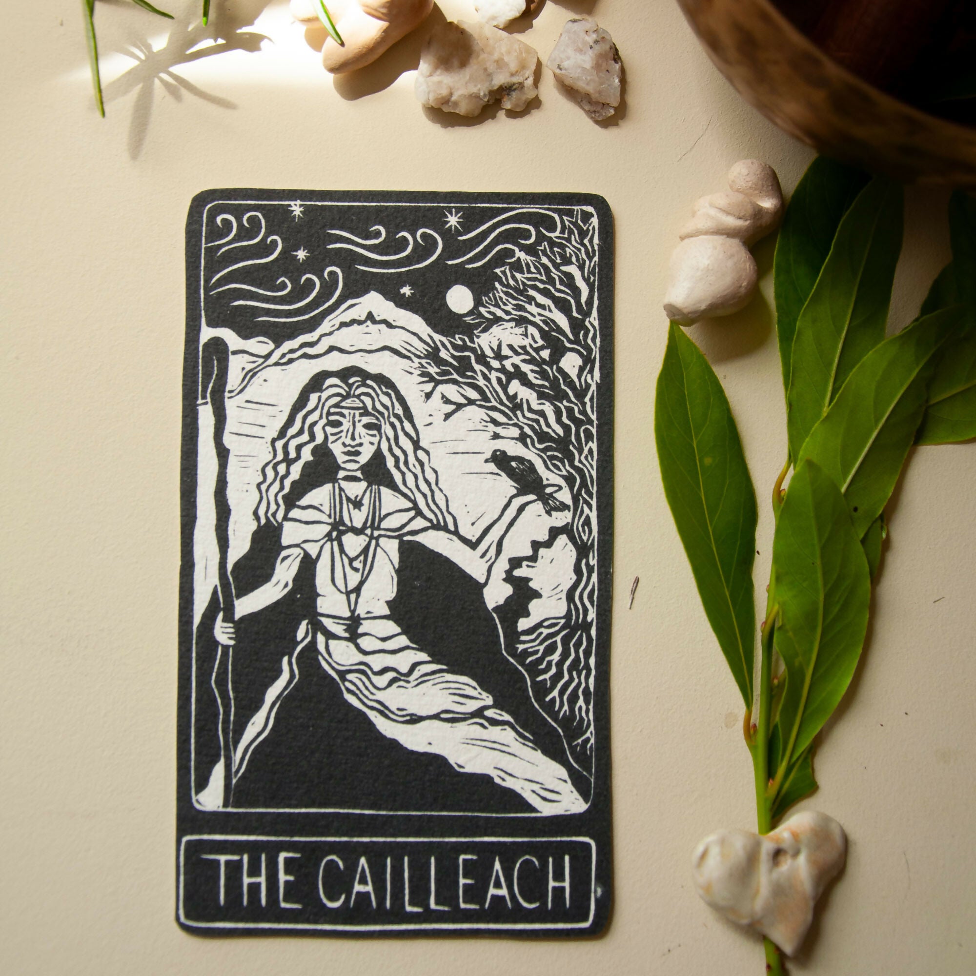 THE CAILLEACH GODDESS ALTAR CARD