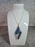 Unique Double Sided, Hand Crafted, Geometric Diamond Pendant