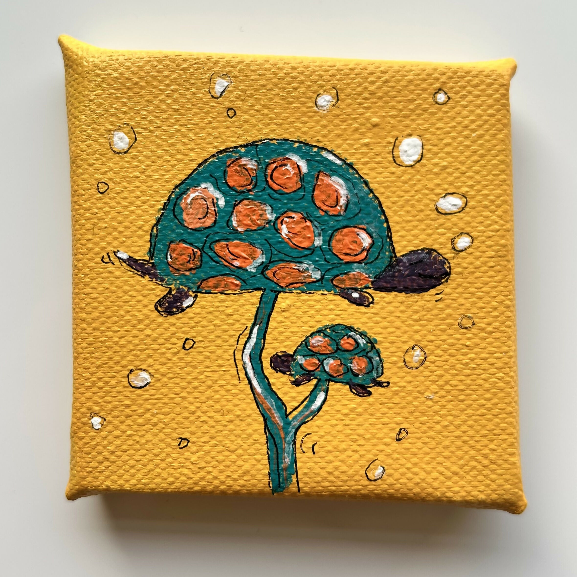 Monster Mini Canvases Original Artwork