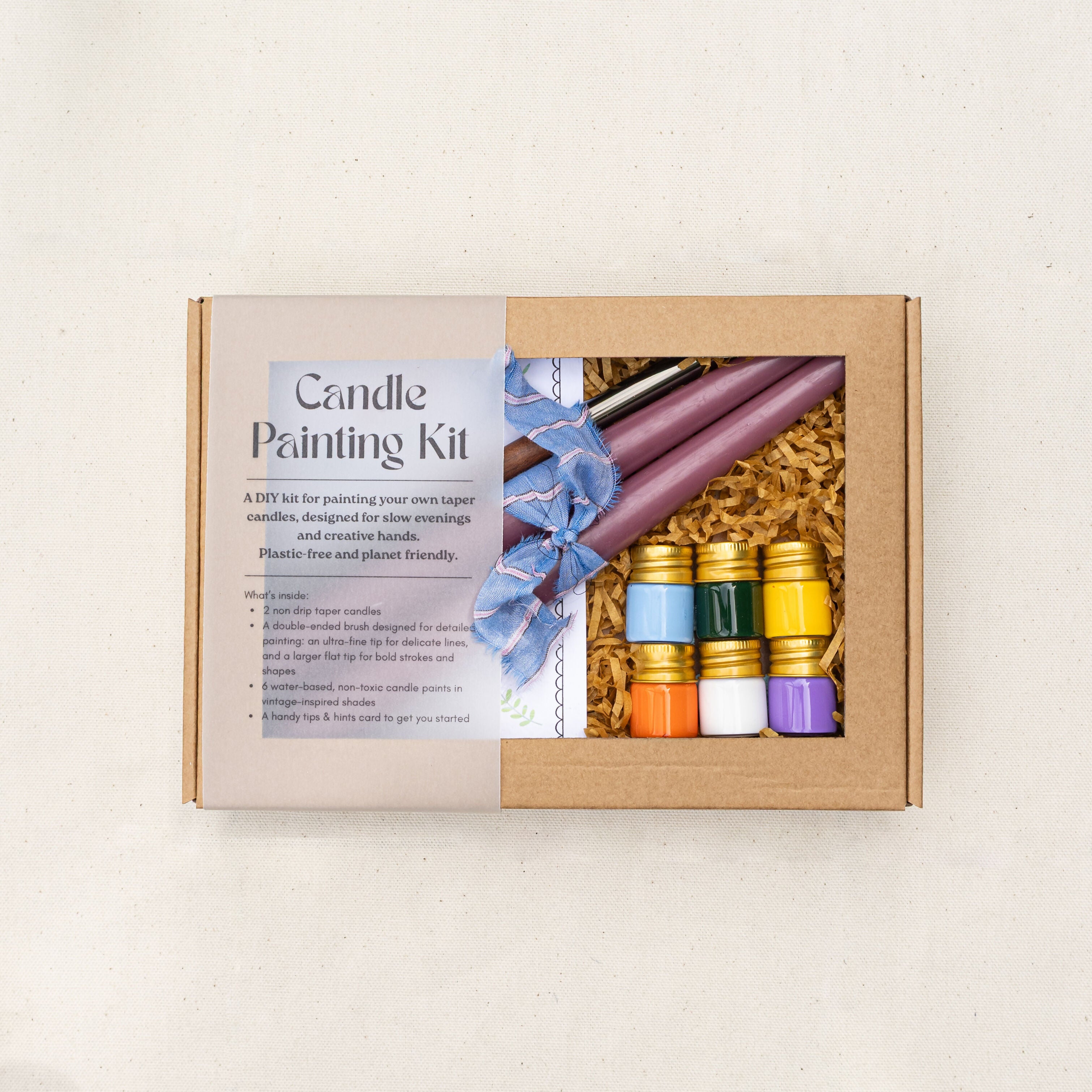 DIY Candle Painting Kit