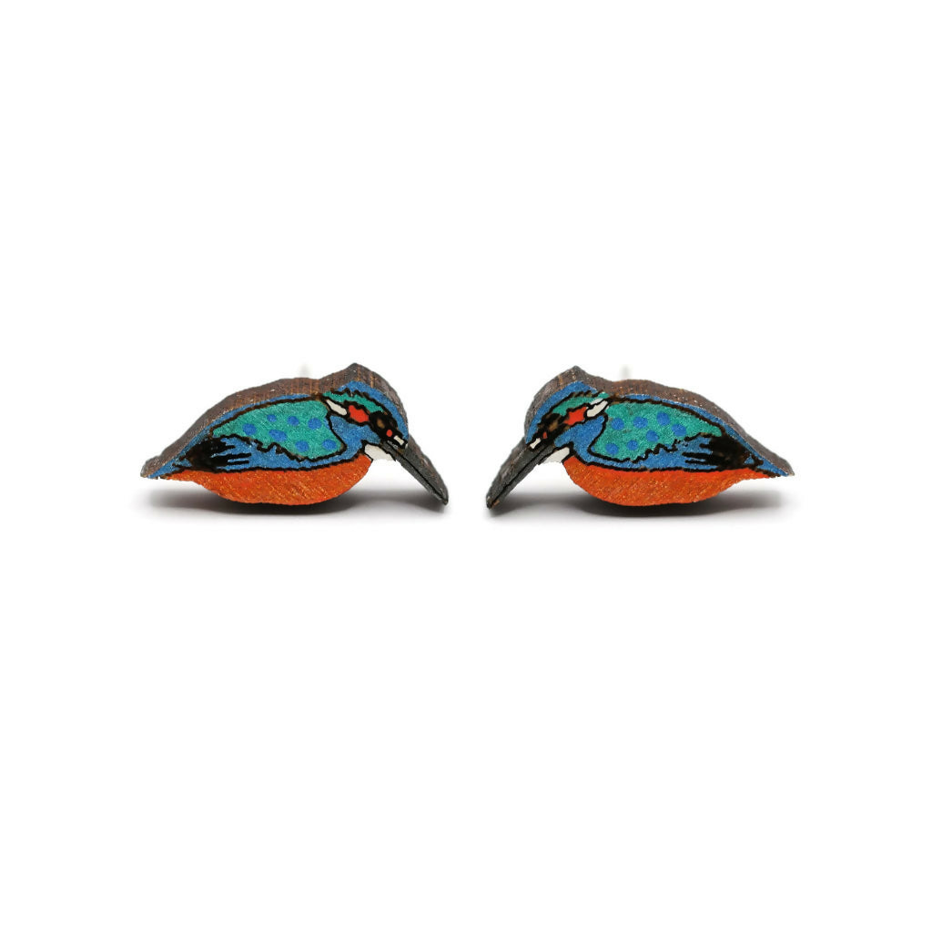 Kingfisher Stud Earrings