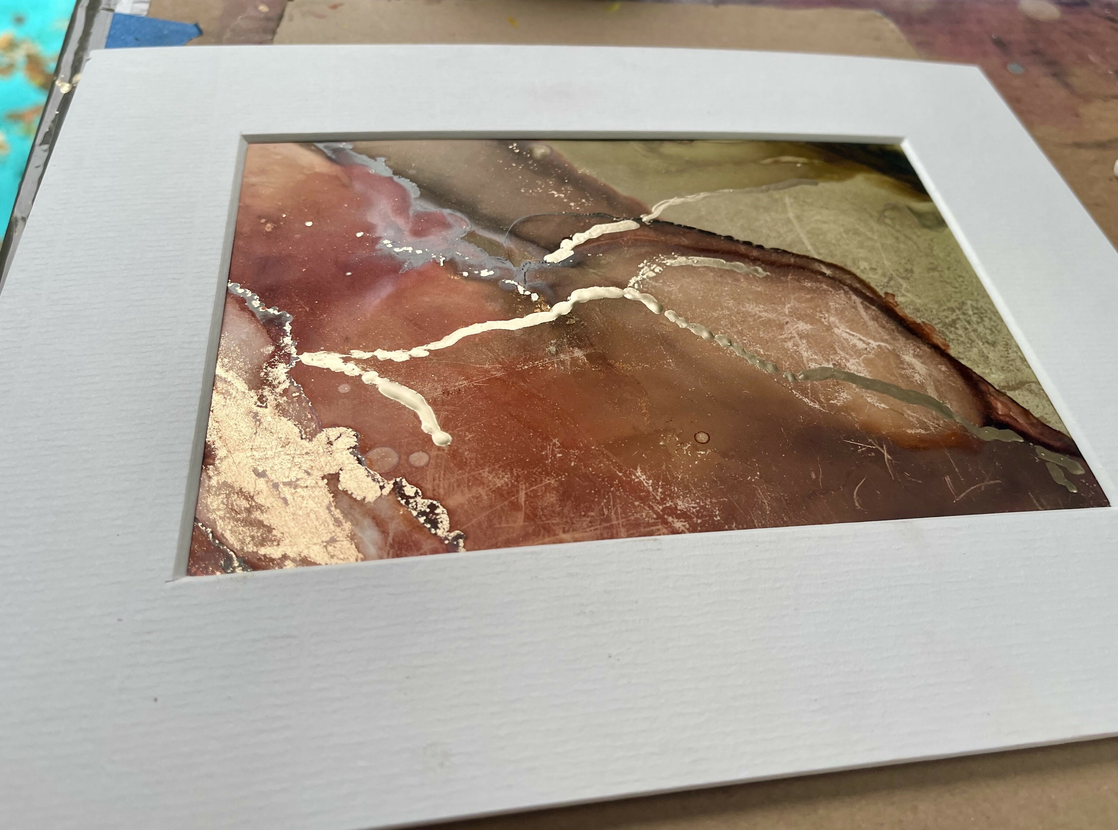 Forest Fire - Abstract Original Painting