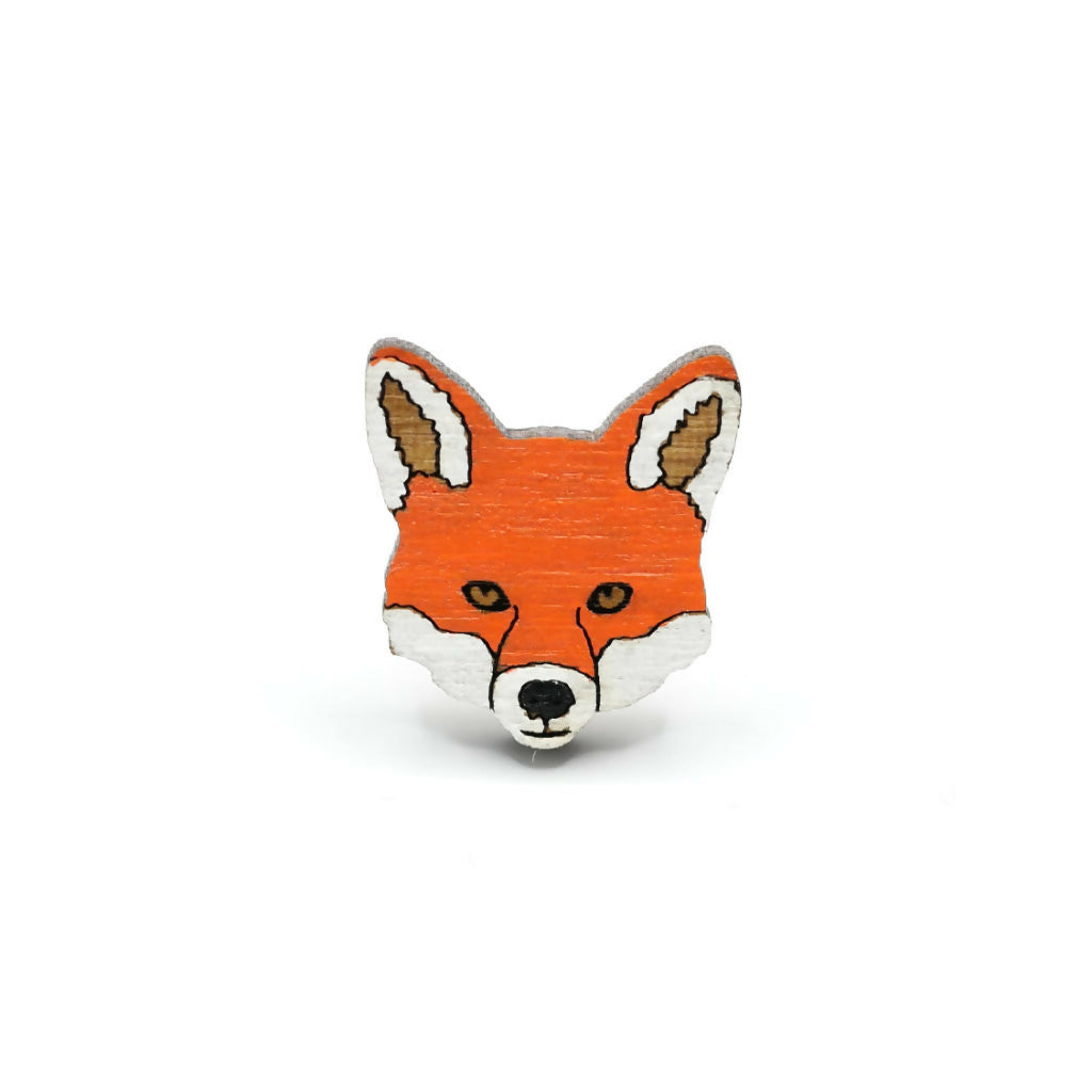 Fox Pin Badge