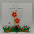 Fused Glass Flower Card