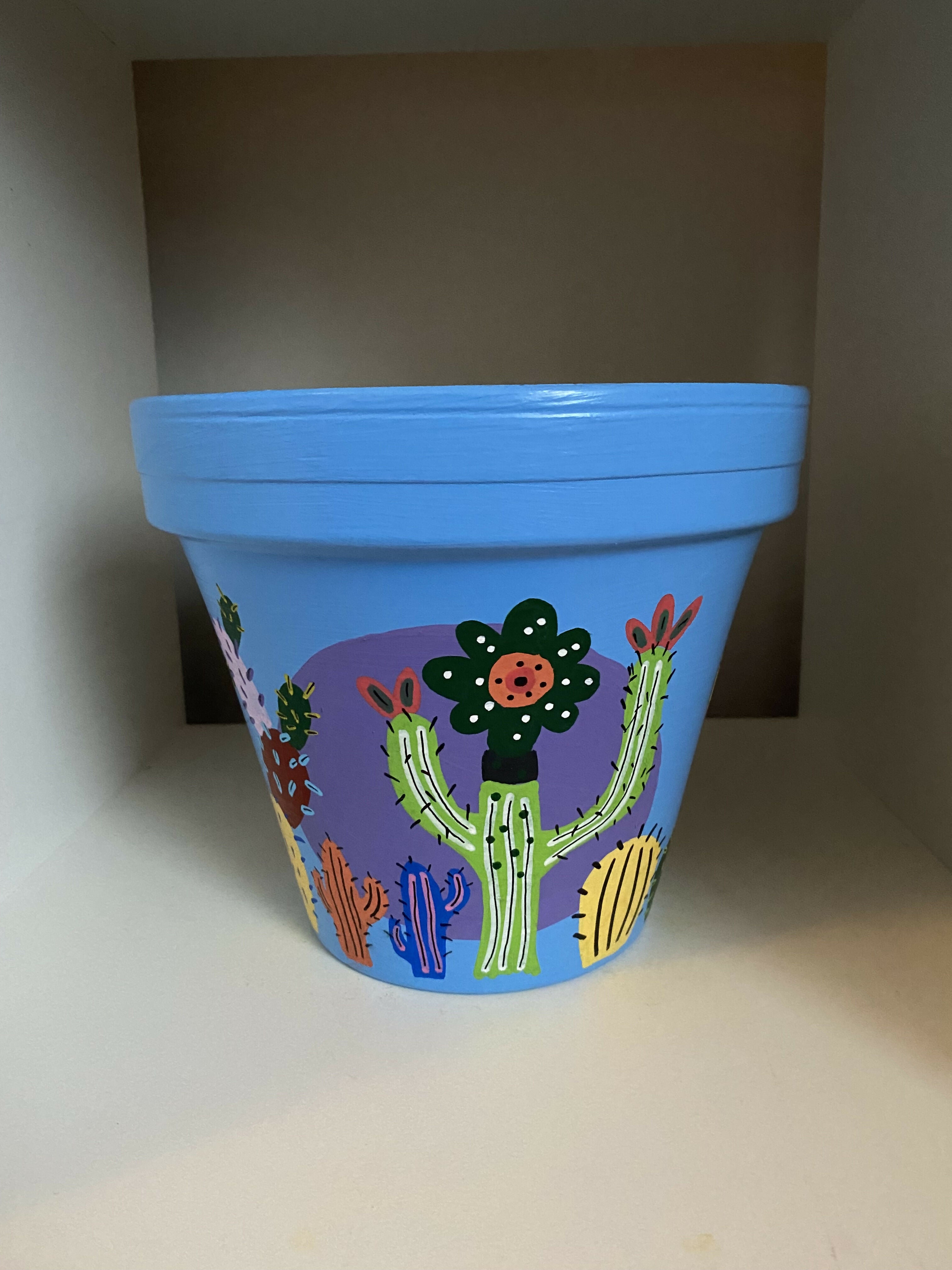 Ocean Cactus Pot