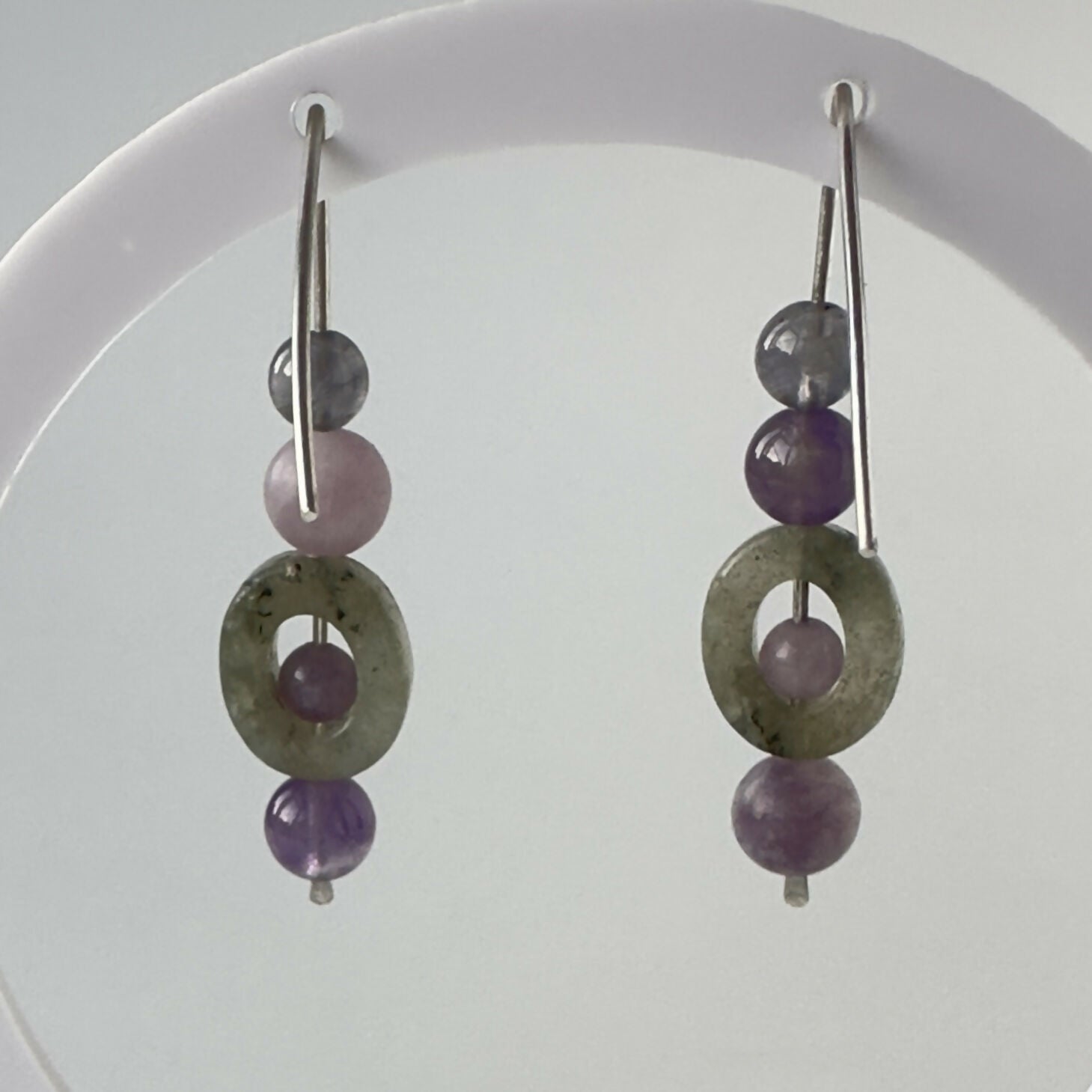 INSIGHT EARRINGS | STERLING SILVER & STONE EARRINGS FOR PERCEPTION