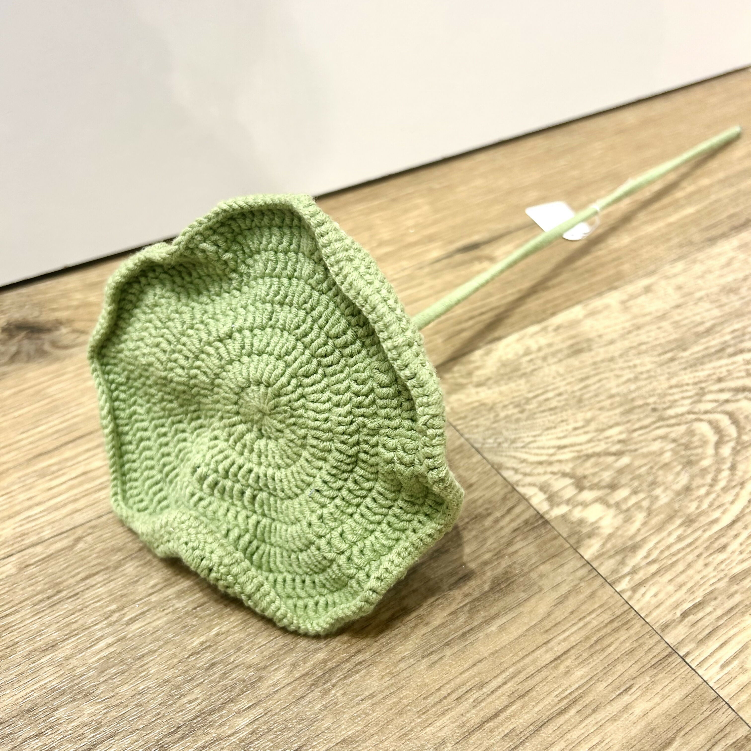 Leaf Stem – Handmade Textured Yarn Floral Stems