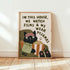 Films and Pyjamas Cat Print