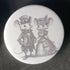 Animal Artwork Badges 36mm