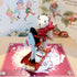 Miniature Teddy On Rocking Horse Ornament