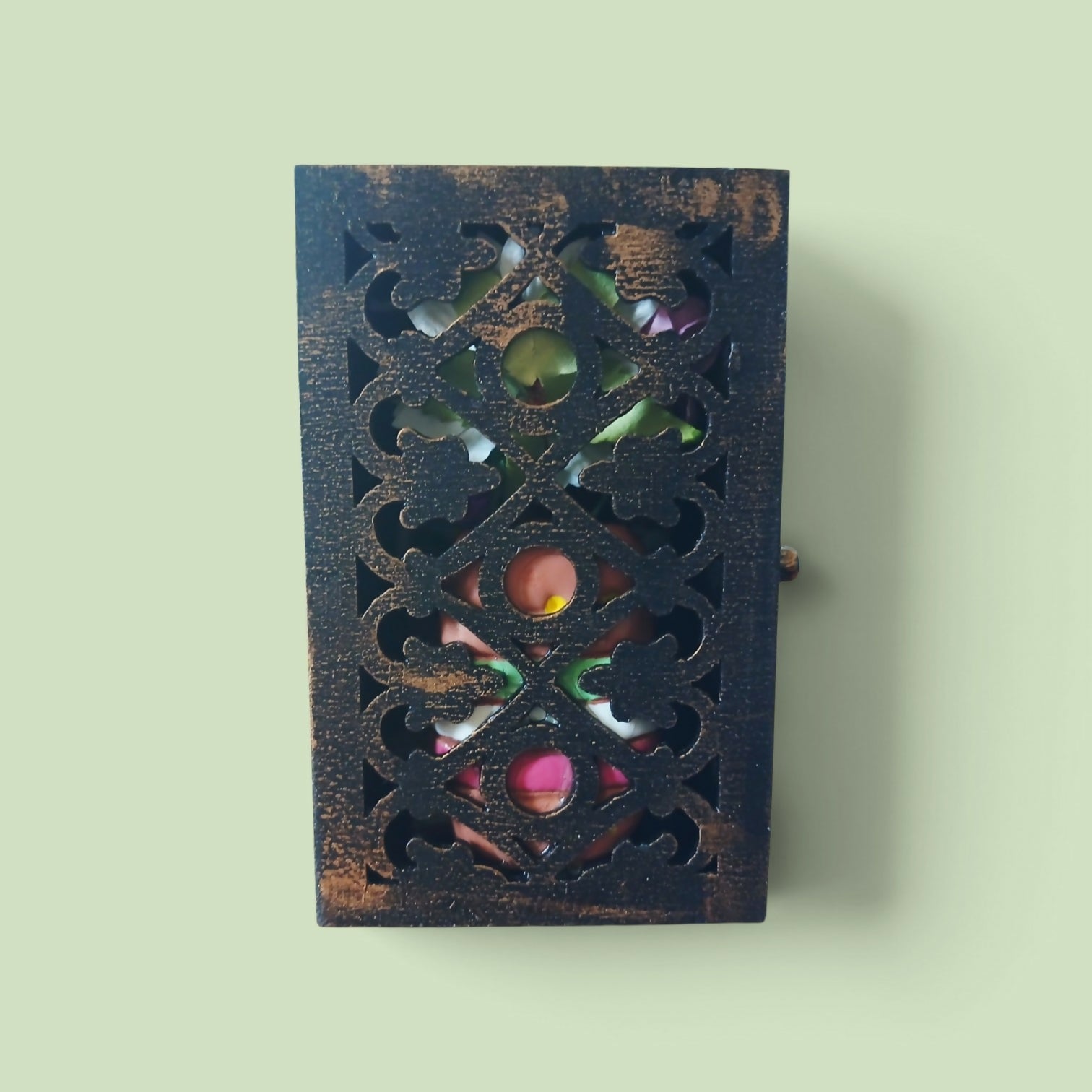 Shelf and Flowers Diorama Box