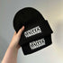 Straight Outta Yorkshire Cuffed Rectangular Patch Beanie Hat