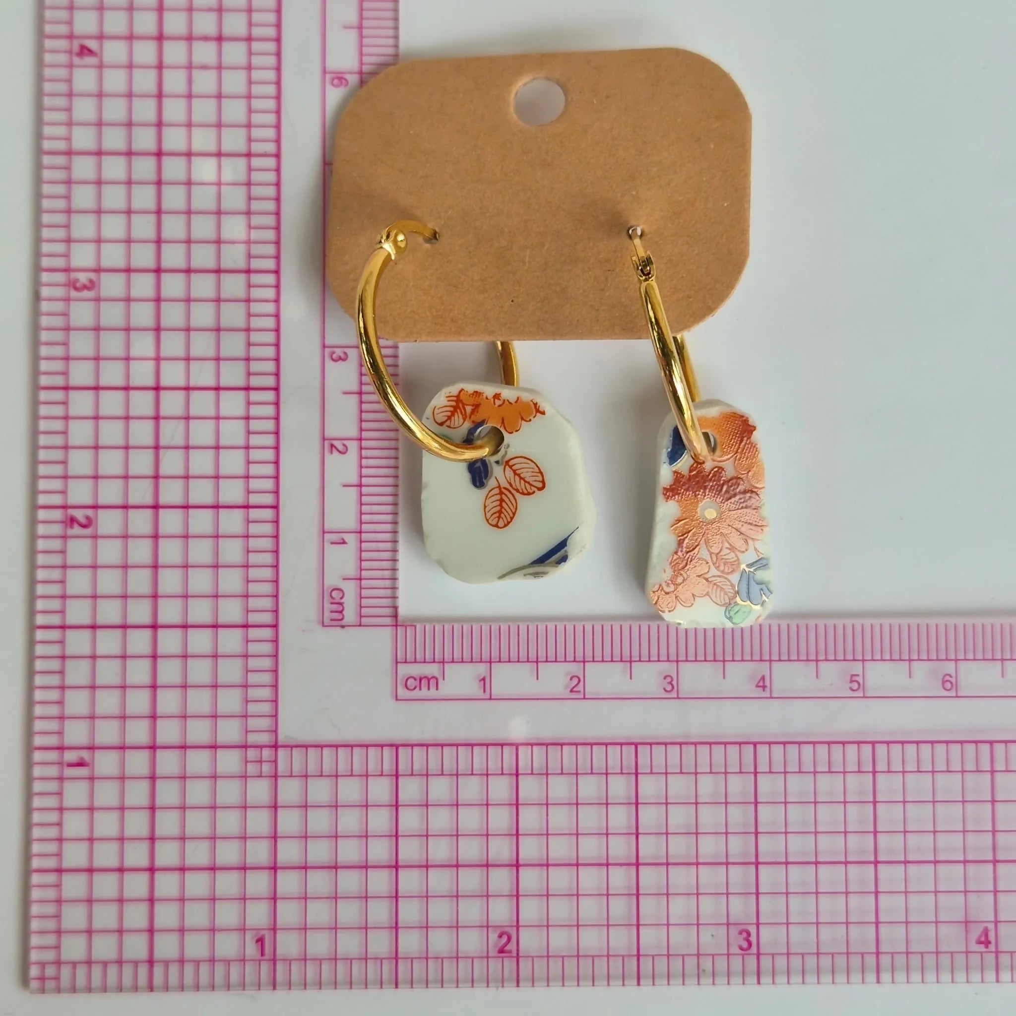 Recycled Ceramic Earring