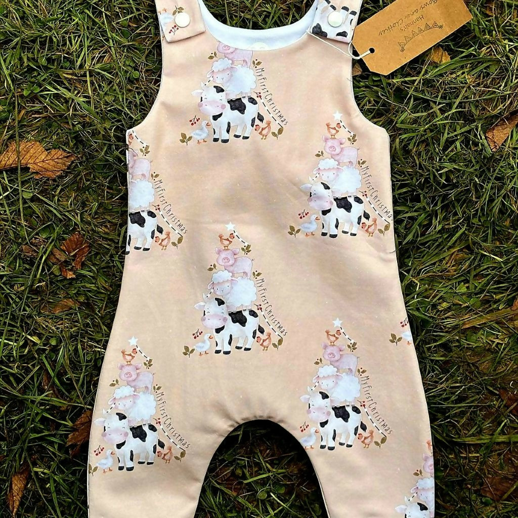 MY FIRST CHRISTMAS ROMPER - NEWBORN