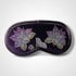 Lotus Flower Aubergine Velvet Lavender Eye Mask