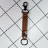 LoopLock Leather Keychain (Brass Hardware)